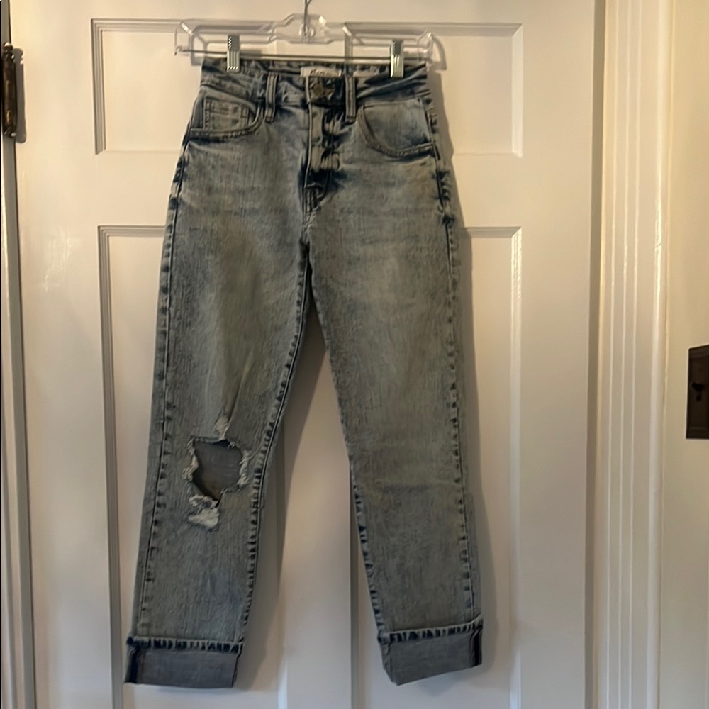 KanCan Straight Ankle Jeans